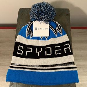 Spyder Icebox Pom Beanie NWT